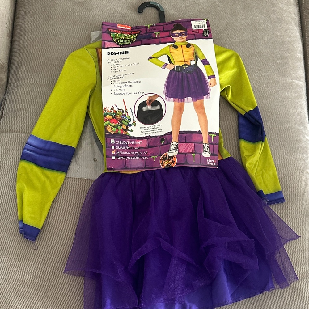 Girls Ninja Turtles Costume